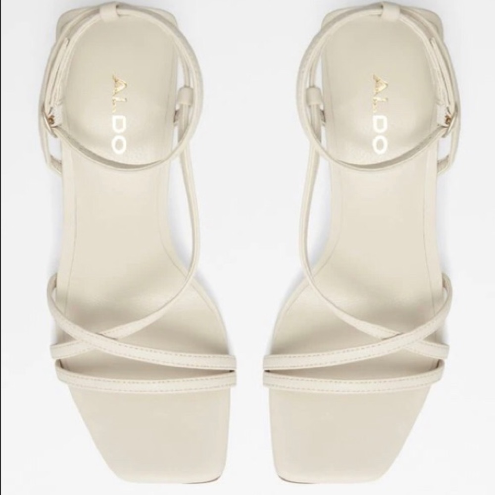 Aldo Rendalith cream heels